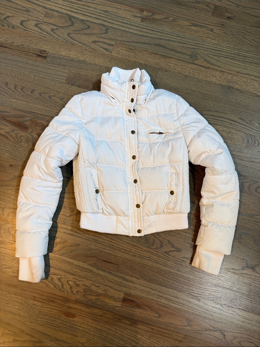 White Puffer Jacket